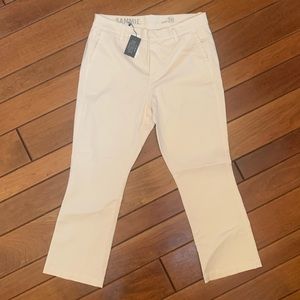 J.Crew winter white Sammie cropped pants NWT Ivory 30/10